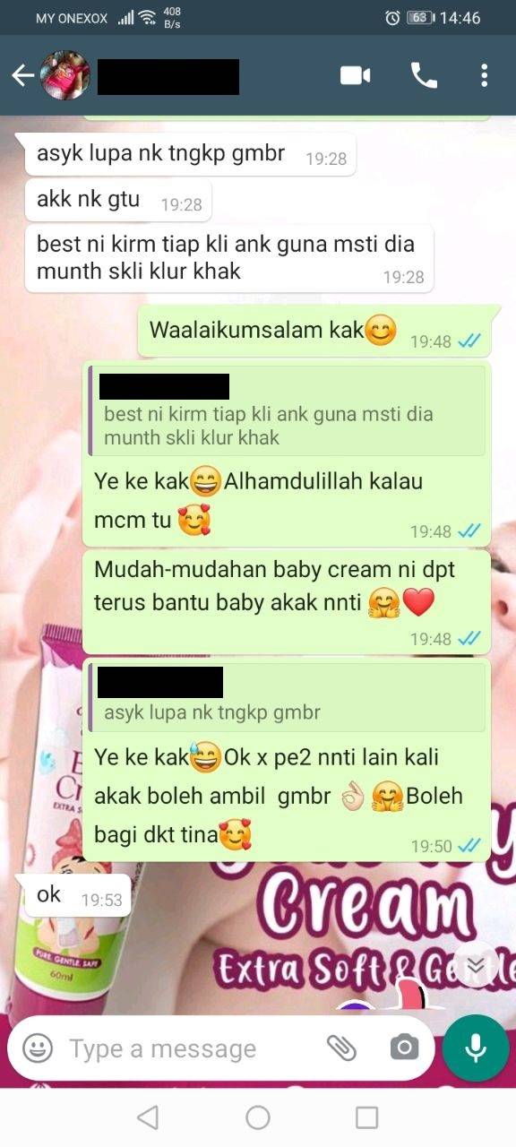 Testimoni Youbaby cream