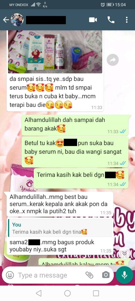 Testimoni Youbaby cream